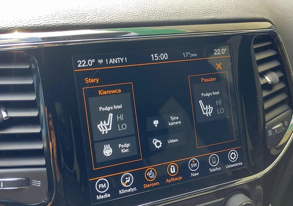 Jeep Grand Cherokee cena 135900 przebieg: 56000, rok produkcji 2020 z Łódź małe 277